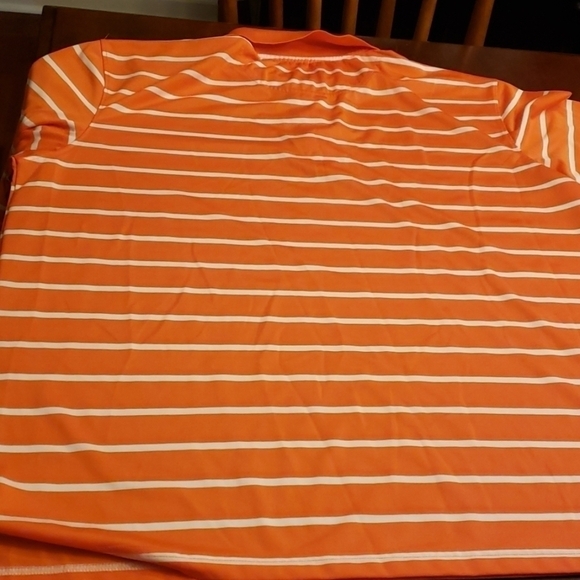 Beverly Hills Polo Club Golf Polo TN Orange EUC - Picture 6 of 8